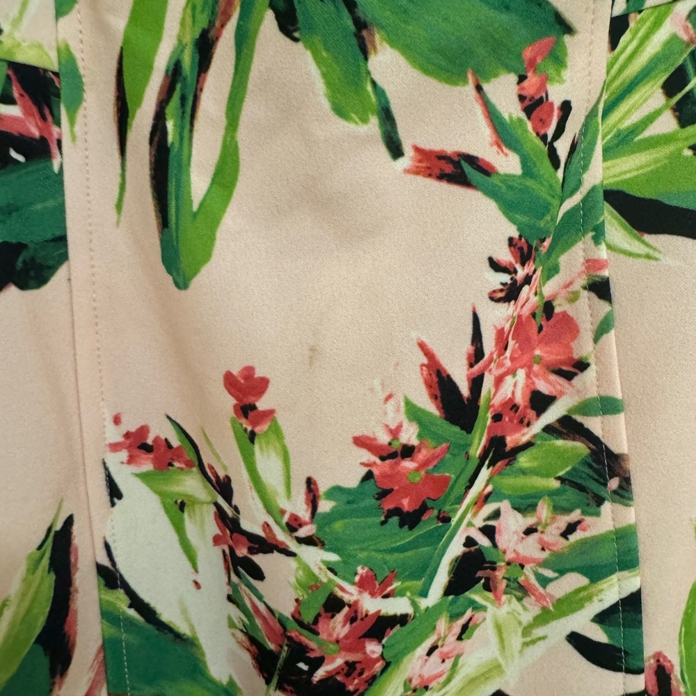 Tommy Hilfiger women’s one shoulder, pink and green dress - Picture 3 of 8